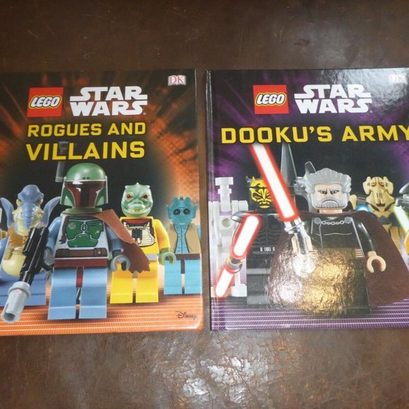 LEGO Star Wars Dooku's Army & Rogues & Villains Hardback Books - Picture 1 of 4